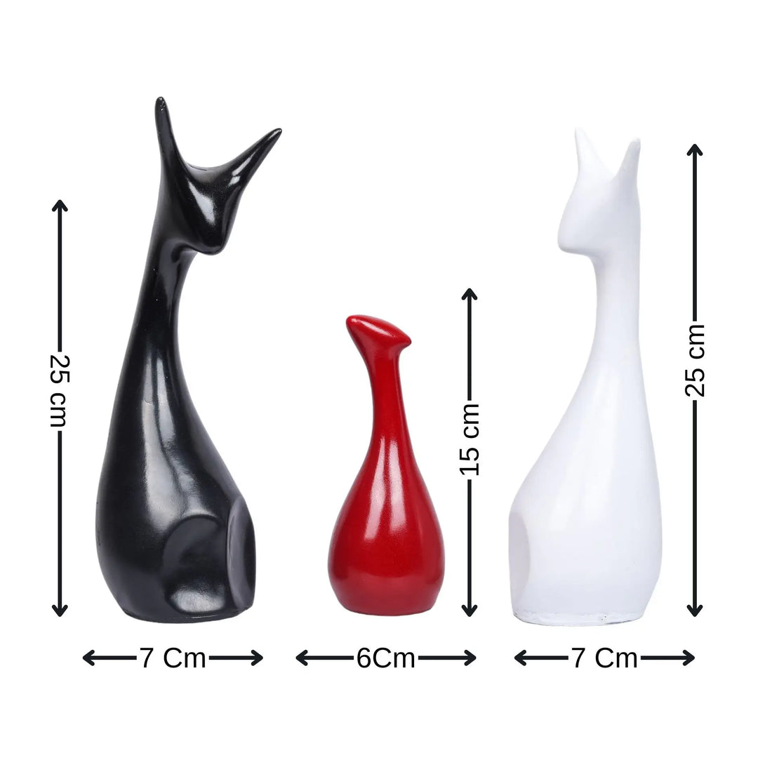 Deer Family Resin Handcrafted Statue-Wildlife Art