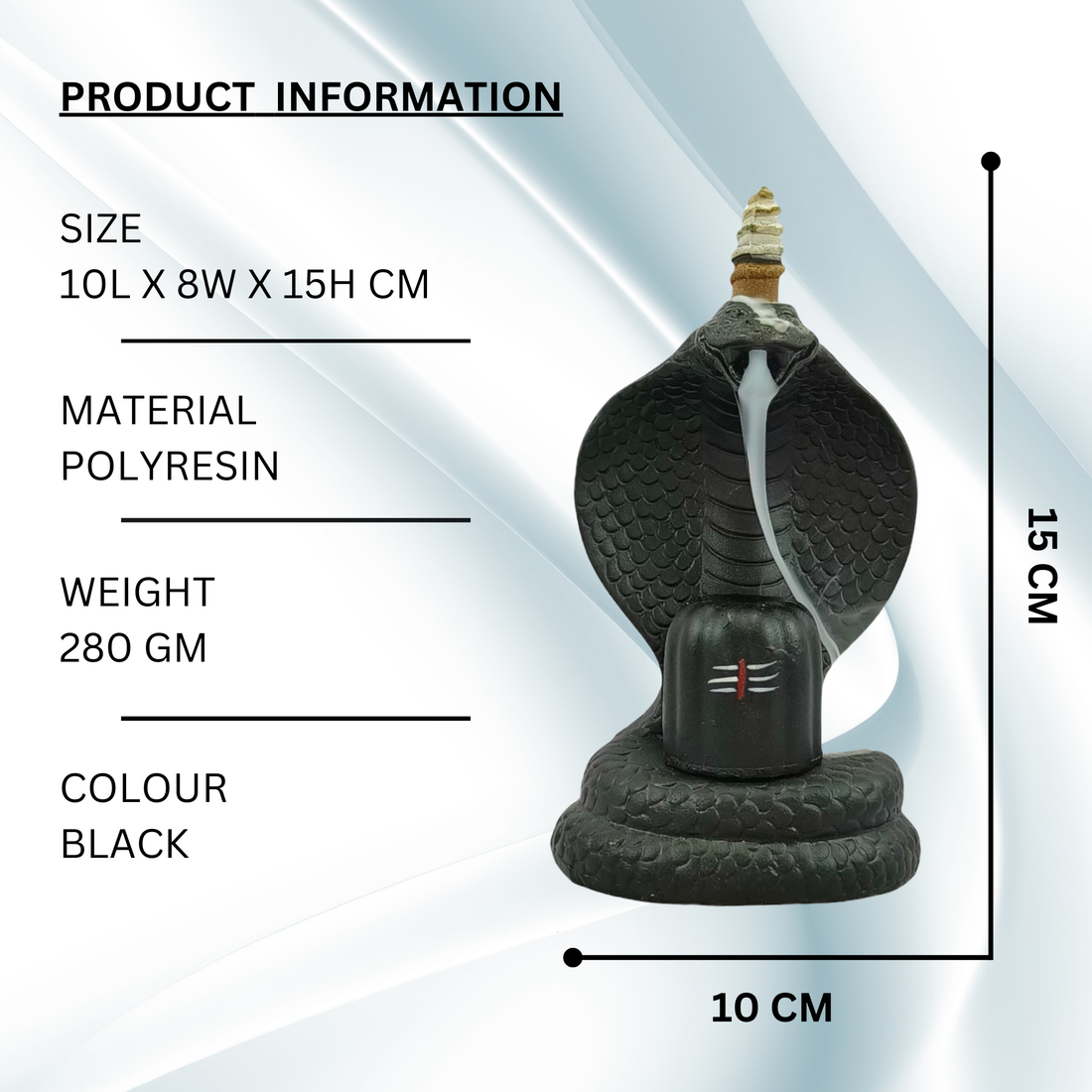 Shiva Lingam Smoke Backflow