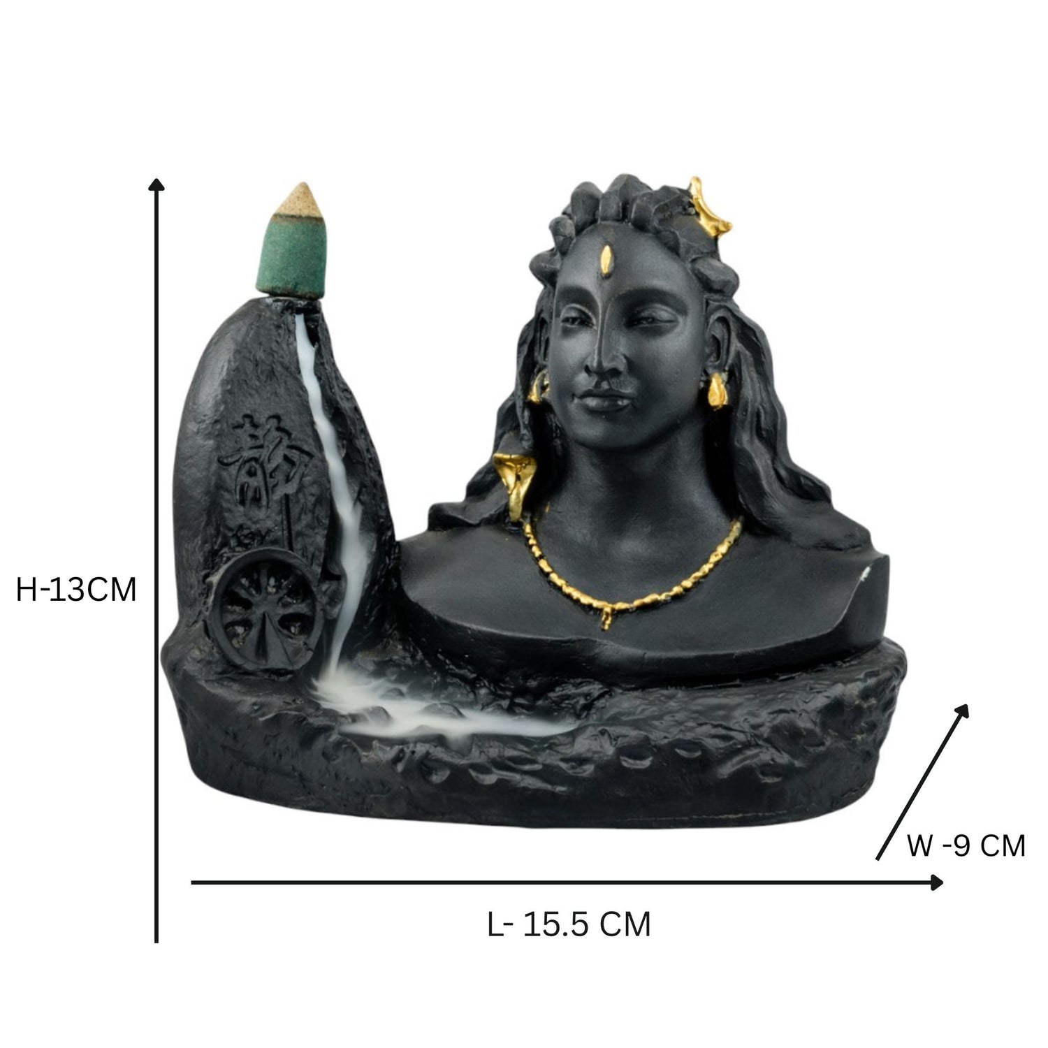 Big Adiyogi Smoke Fountain