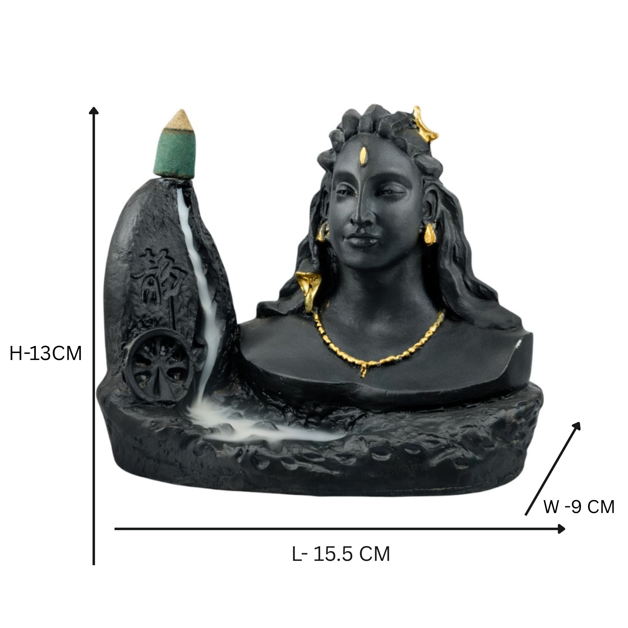 Big Adiyogi Smoke Fountain