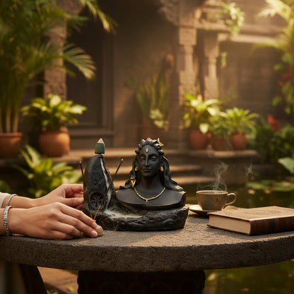 Big Adiyogi Smoke Fountain