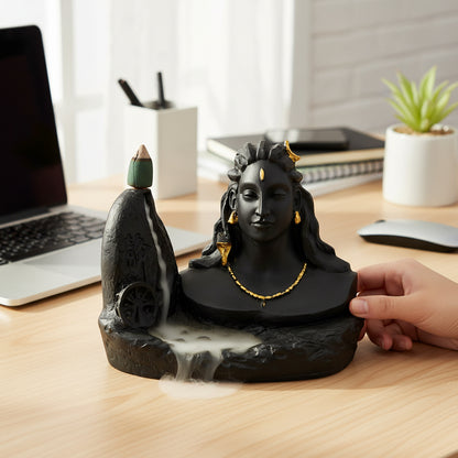 Big Adiyogi Smoke Fountain