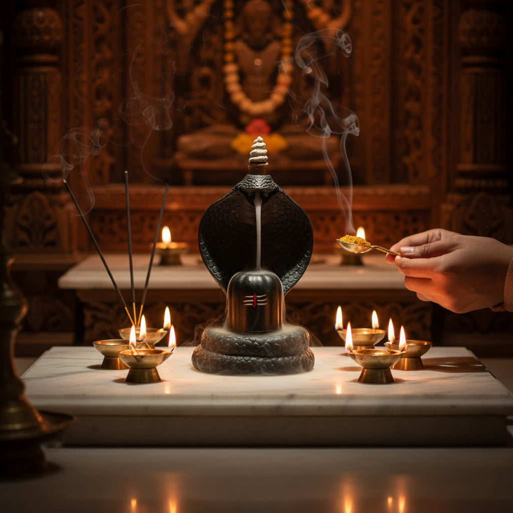 Shiva Lingam Smoke Backflow