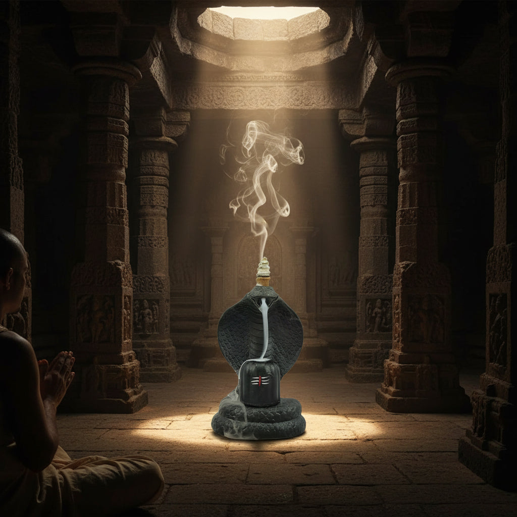 Shiva Lingam Smoke Backflow