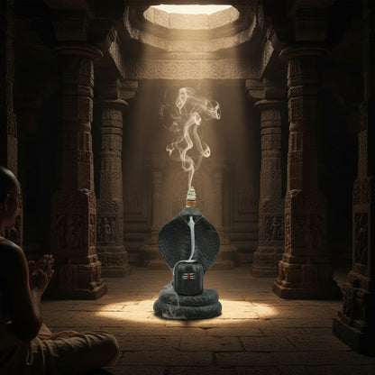 Shiva Lingam Smoke Backflow