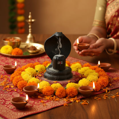 Shiva Lingam Smoke Backflow