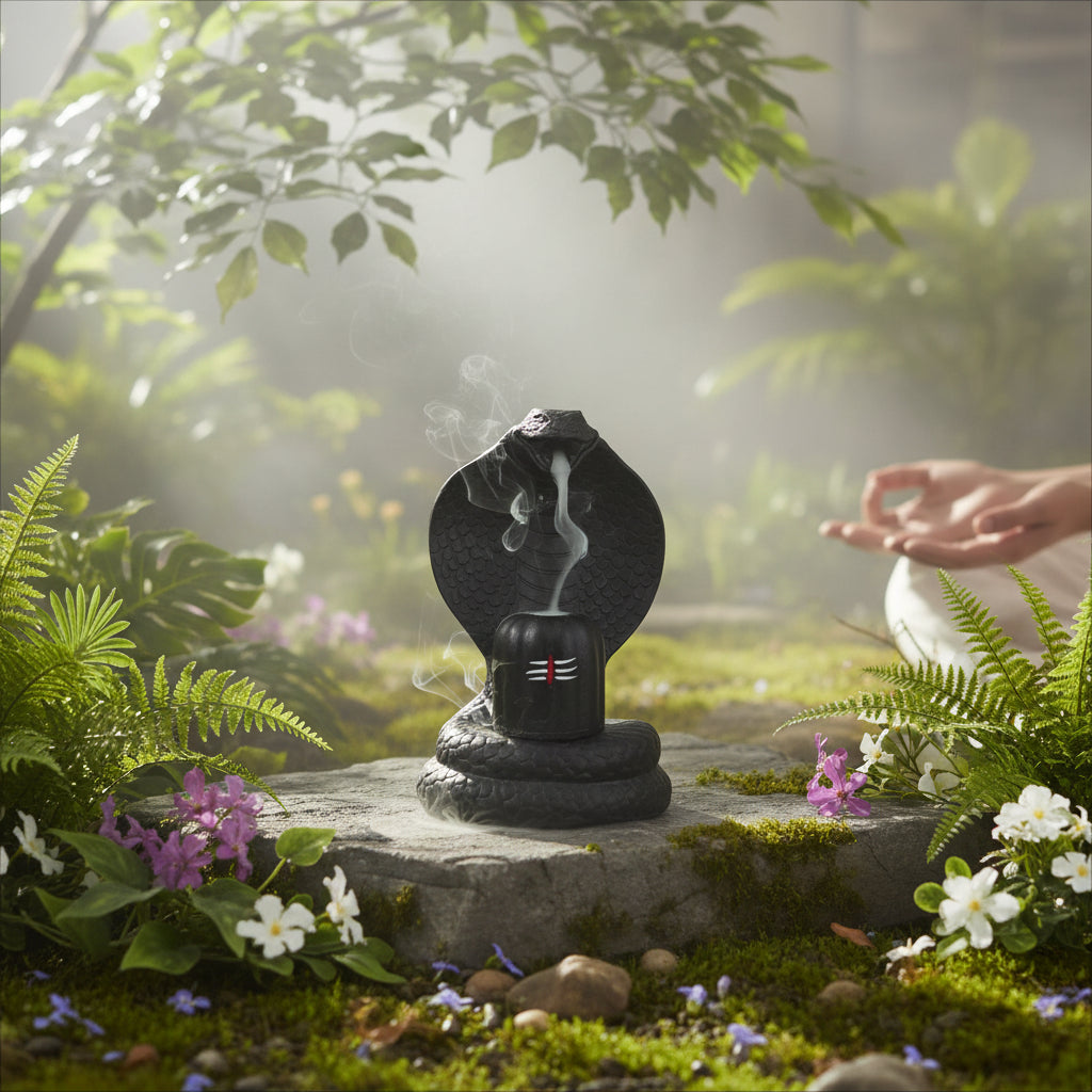 Shiva Lingam Smoke Backflow