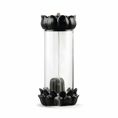 Shiva Lingam Smoke Waterfall Incense Holder