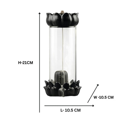 Shiva Lingam Smoke Waterfall Incense Holder
