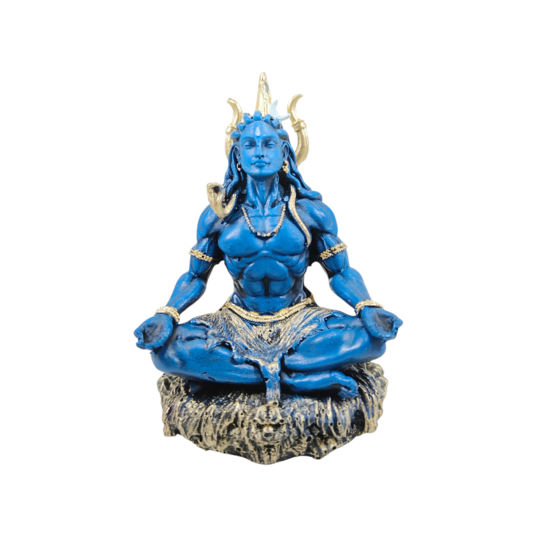 Meditating Shiva Statue – A Symbol of Peace for Home Decor, Office, and Car Accessories