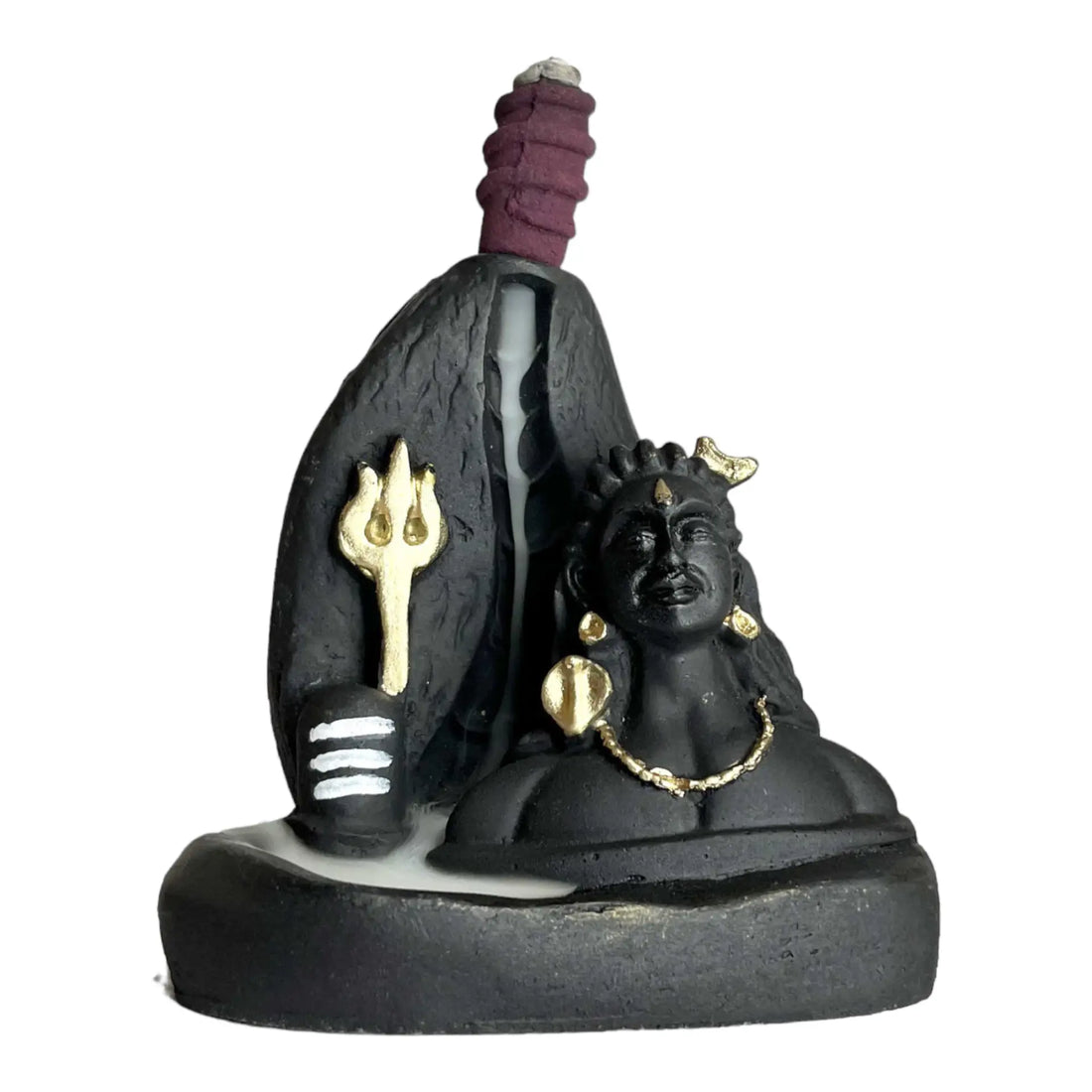 Mountain Adiyogi Smoke Fountain