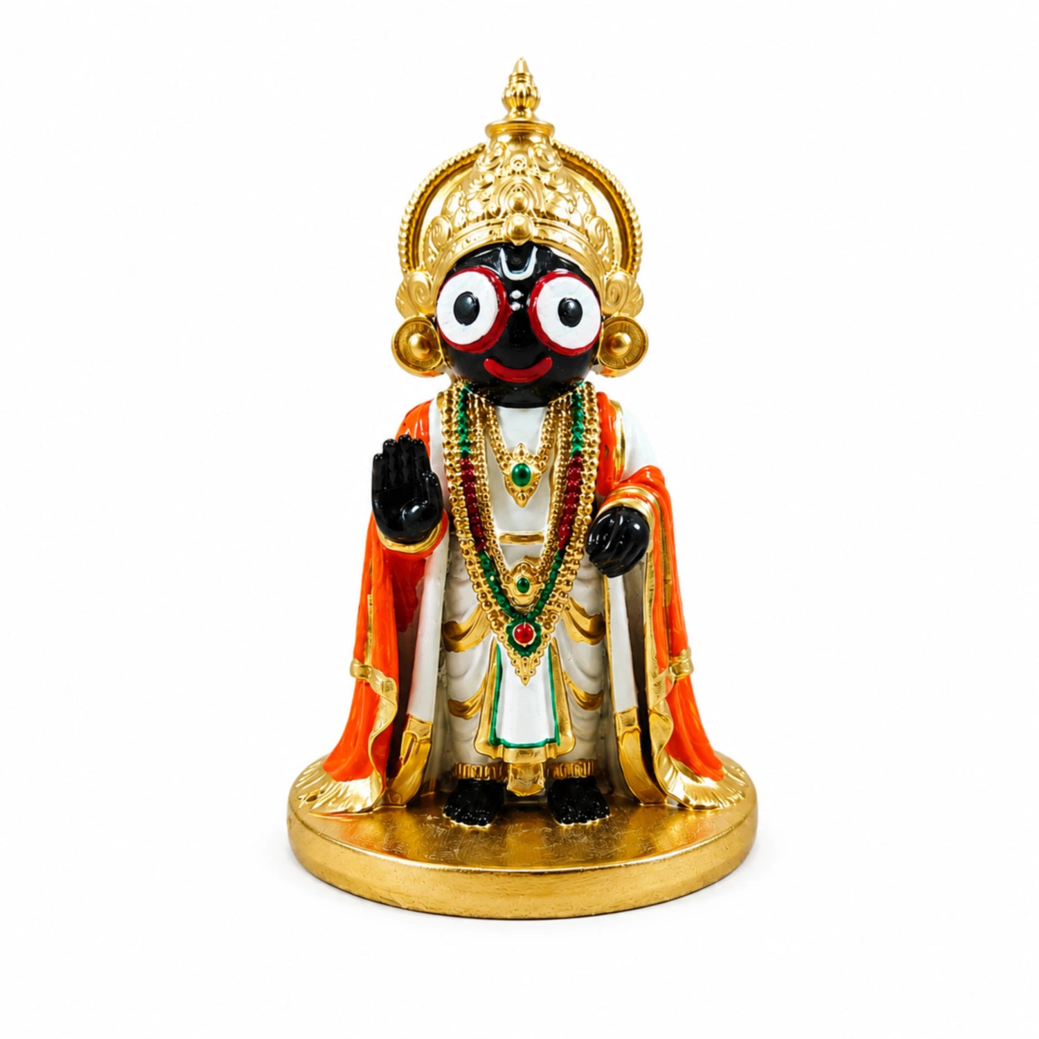Jagannath Idol – Resin Statue | Lord Jagannath Murti for Home Temple, Pooja Room &amp; Spiritual
