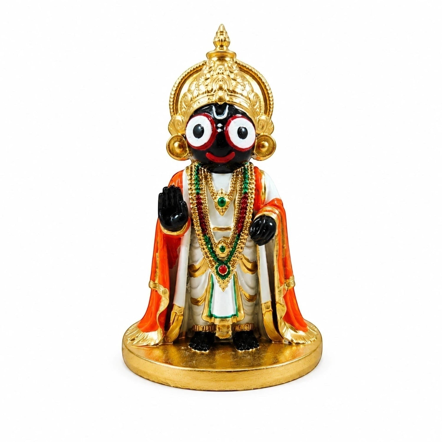 Decorative Lord Jagannath Resin Statue for Home Decor