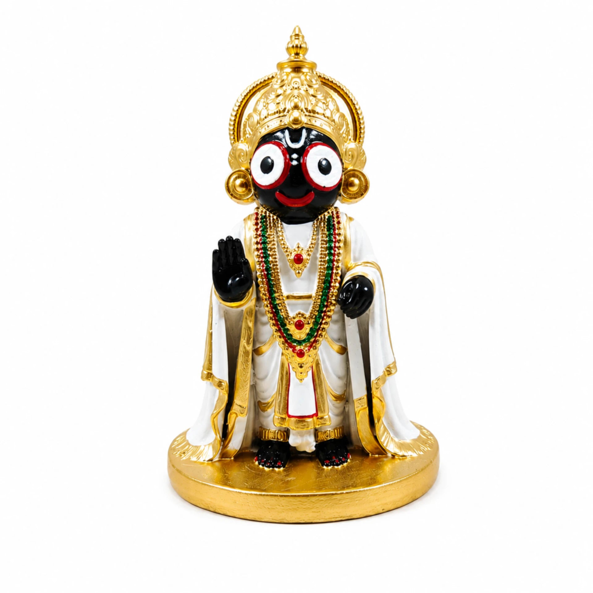 Jagannath Idol – Resin Statue | Lord Jagannath Murti for Home Temple, Pooja Room &amp; Spiritual