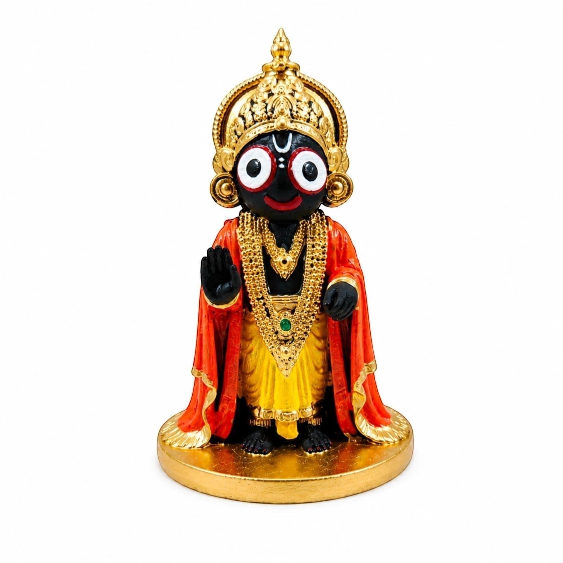 Decorative Lord Jagannath Resin Statue for Home Decor