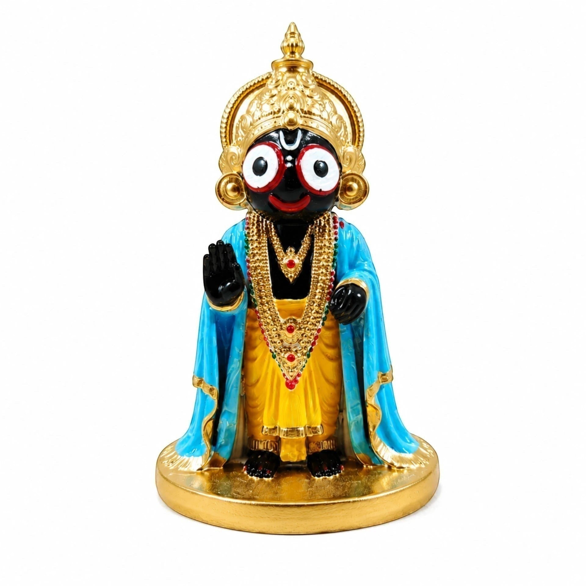 Decorative Lord Jagannath Resin Statue for Home Decor