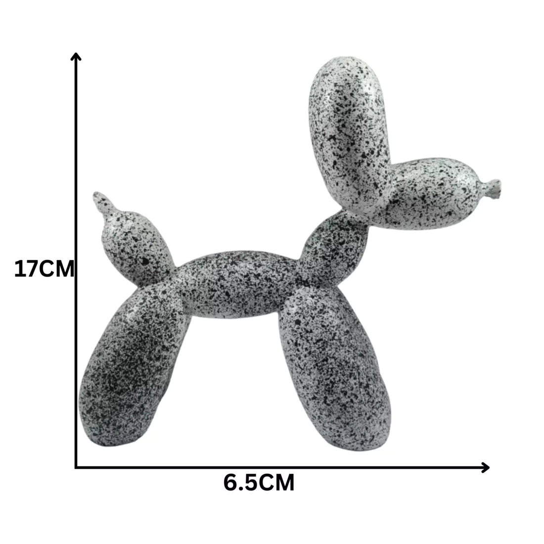 Stone Colour Balloon Dog Resin Handcrafted Statue