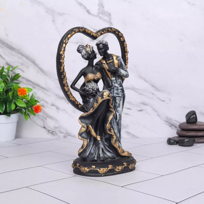 Heart Couple Statue Resin Statue-Symbol of Love and Unity