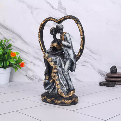 Heart Couple Statue Resin Statue-Symbol of Love and Unity