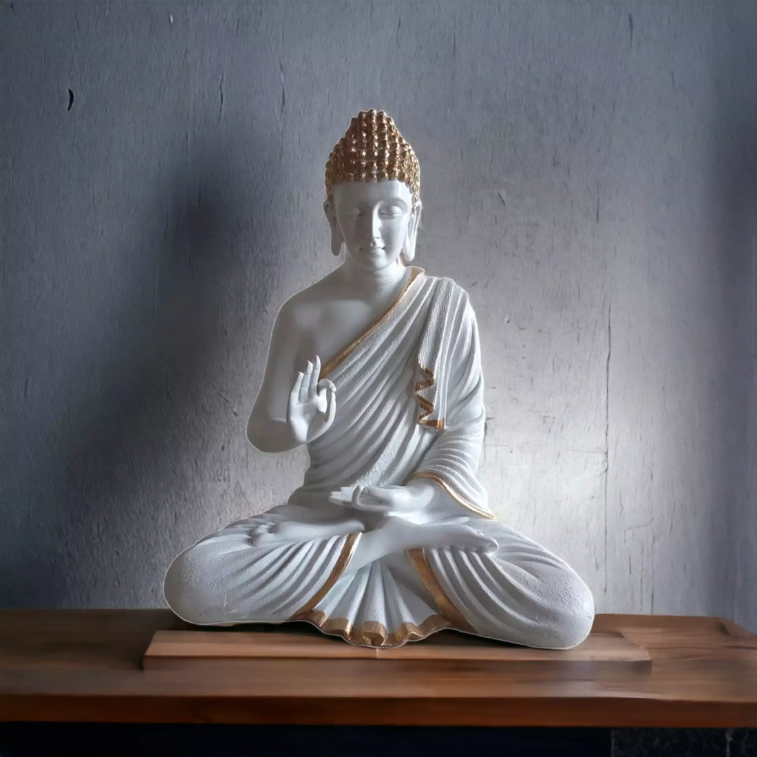 24-Inch Meditating Buddha Statue - Serenity Embodied