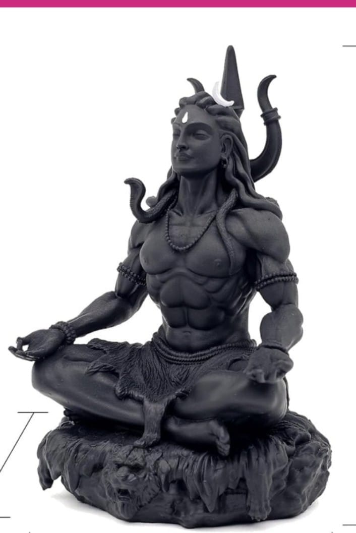 Blessings of Lord Shiva – Car Dashboard Resin Idol