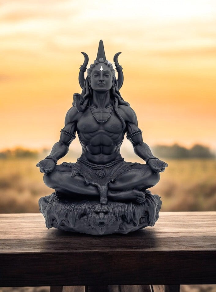 Blessings of Lord Shiva – Car Dashboard Resin Idol