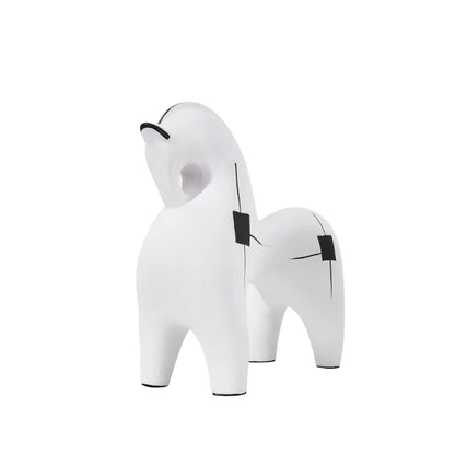 Resin Horse Statue Animal Figurine Sculpture