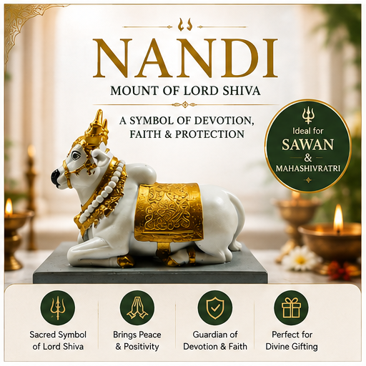 Nandi Idol – Sacred Mount of Lord Shiva for temple
