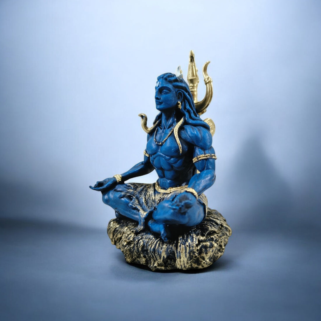 Meditating Shiva Statue – A Symbol of Peace for Home Decor, Office, and Car Accessories