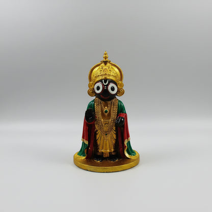 Divine Lord Jagannath Resin Statue for Home Temple &amp; Spiritual Home Décor