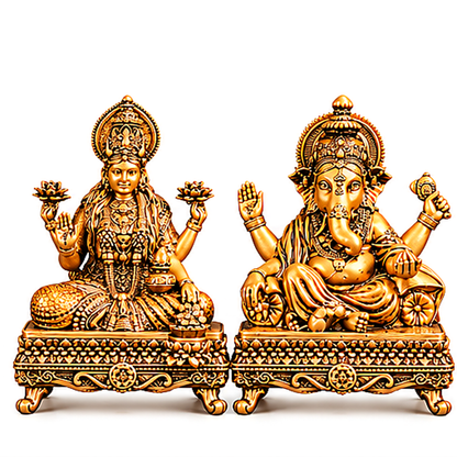 Lakshmi Ganesh Statue for Diwali Puja
