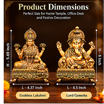 Lakshmi Ganesh Statue for Diwali Puja