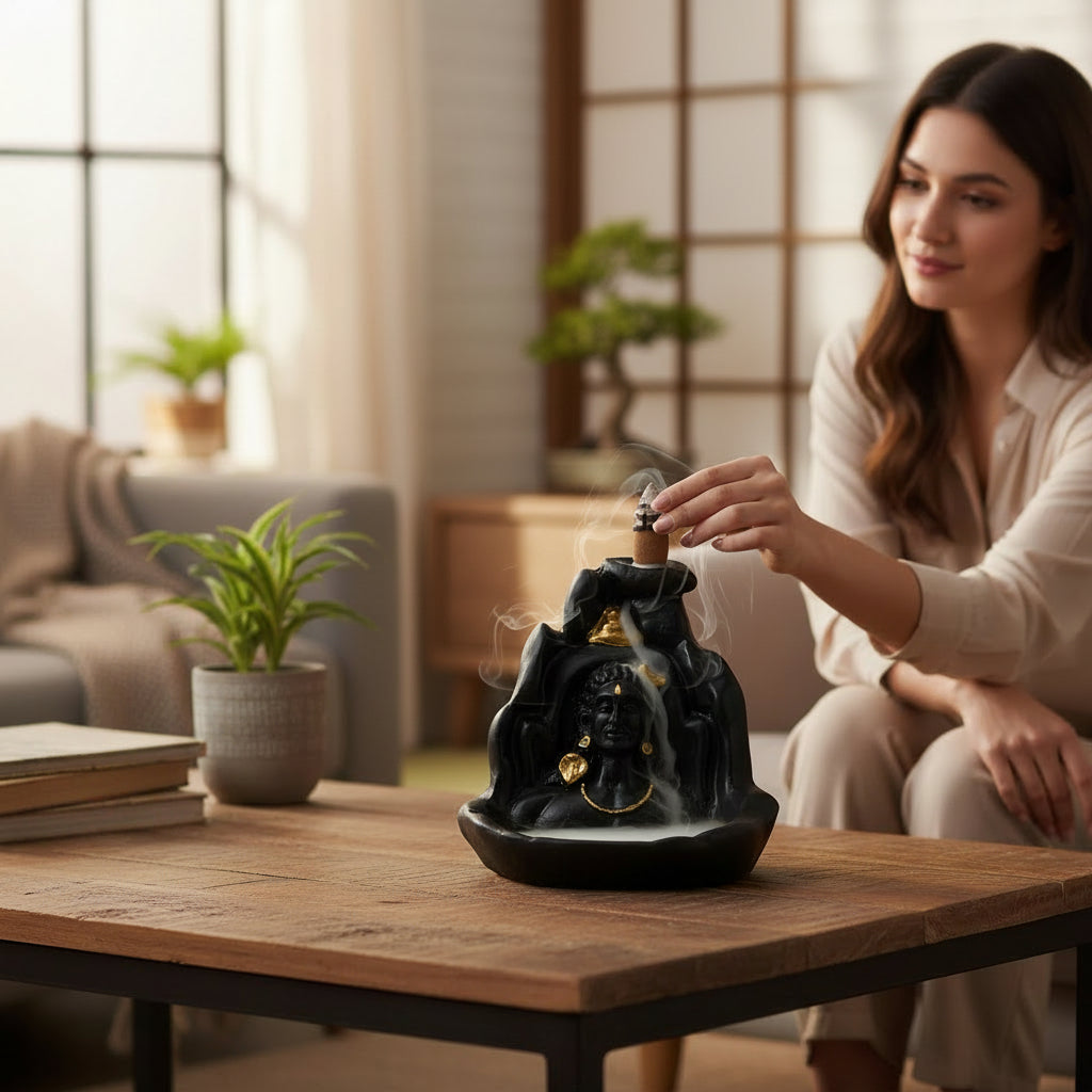 Adiyogi Smoke Fountain