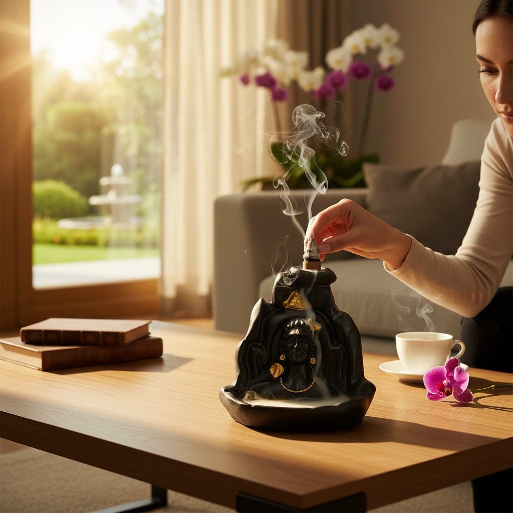 Adiyogi Smoke Fountain