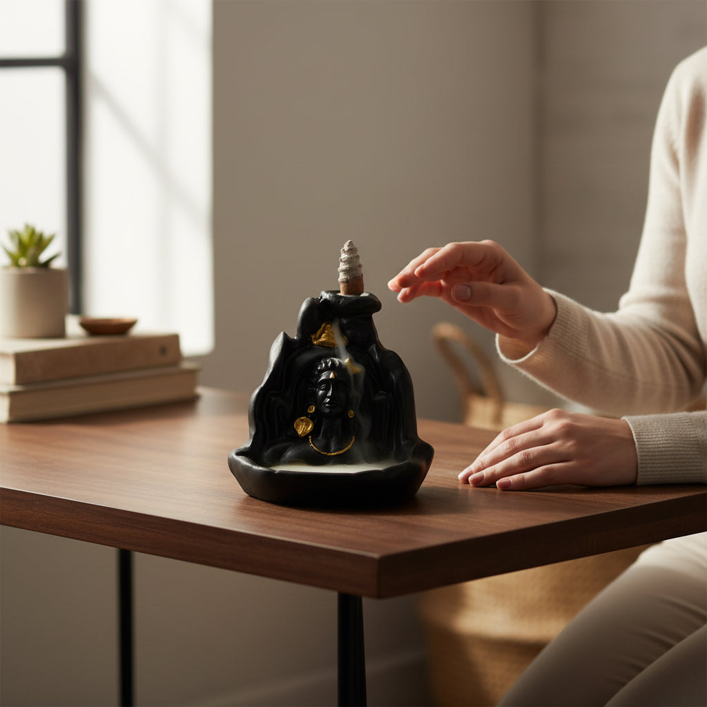 Adiyogi Smoke Fountain