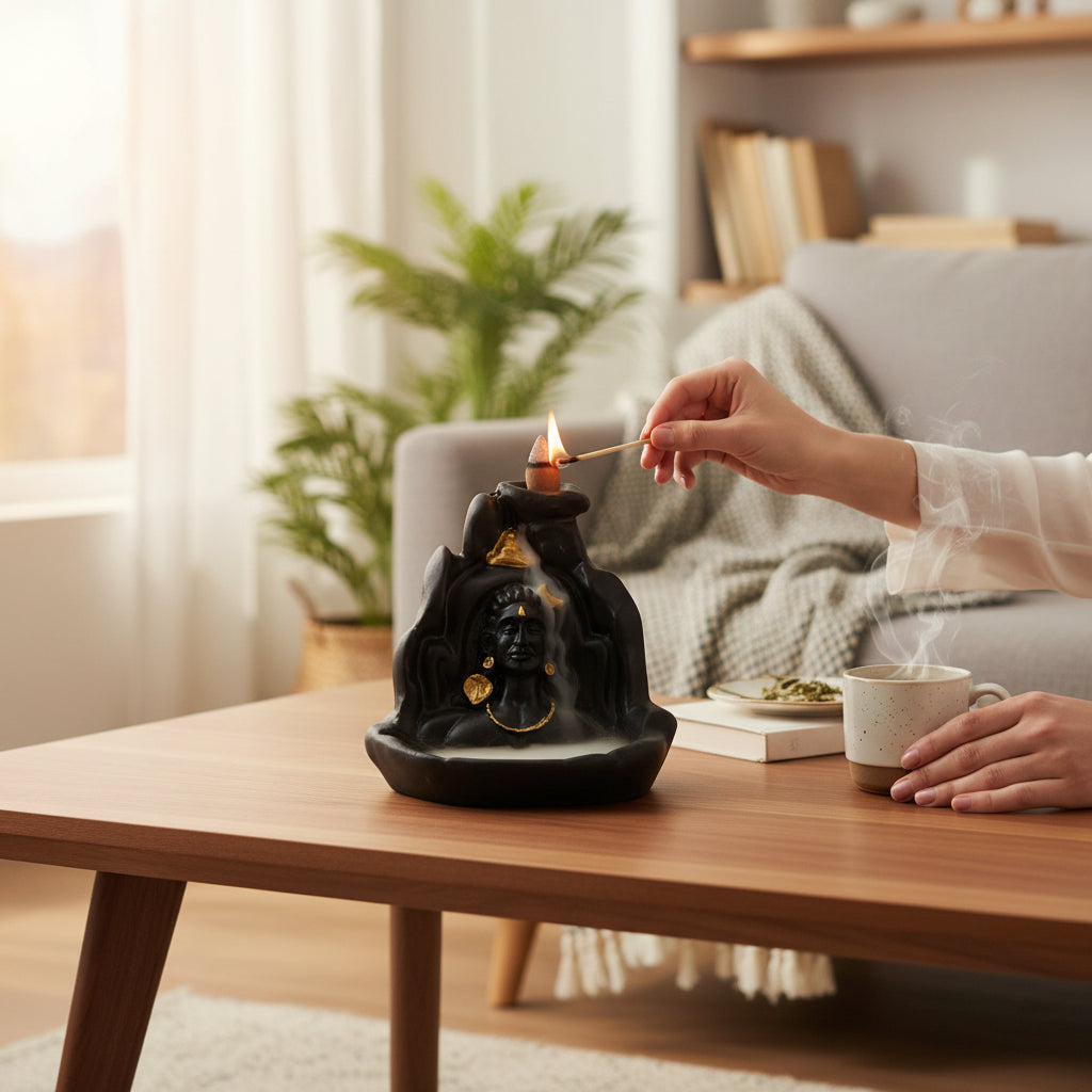 Adiyogi Smoke Fountain