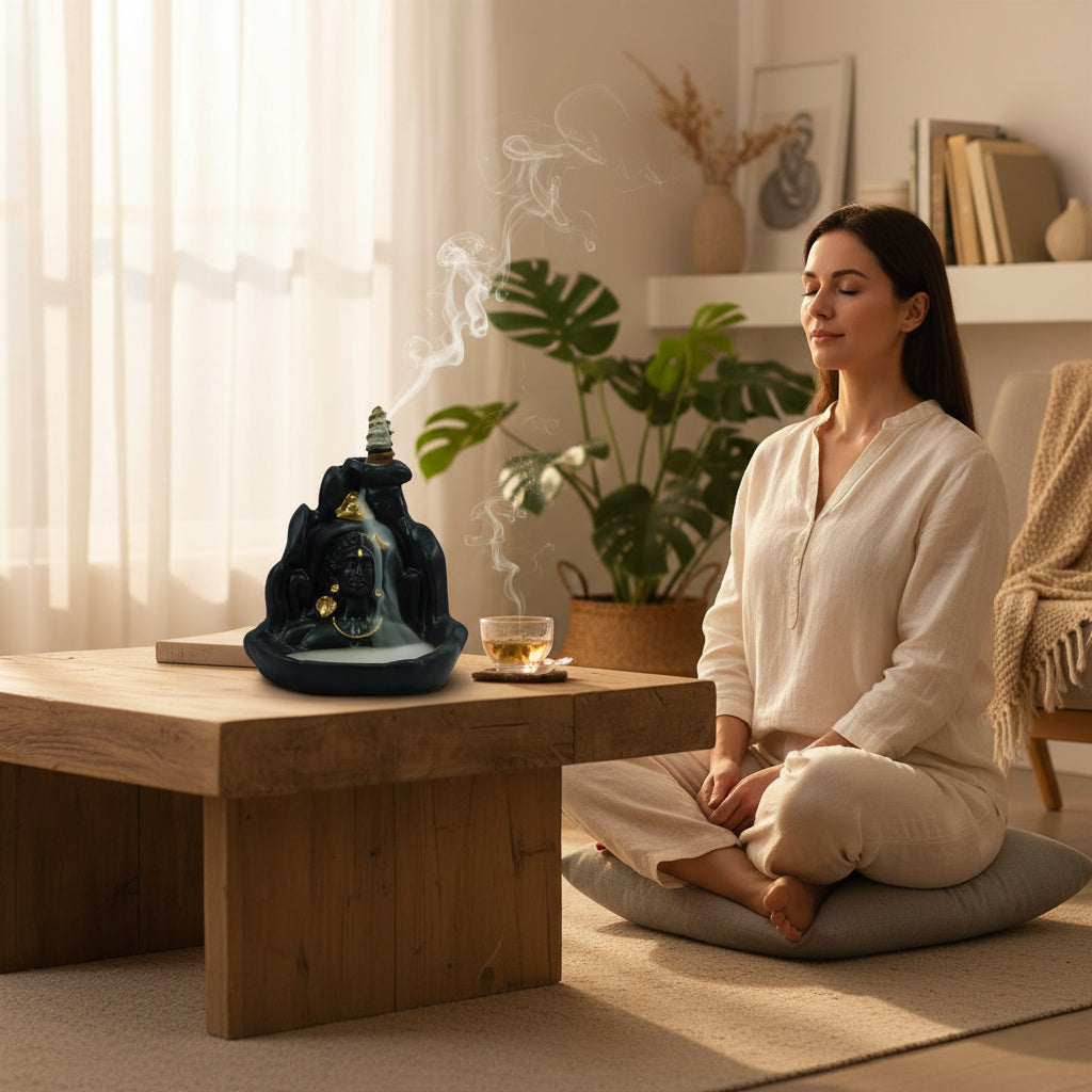 Adiyogi Smoke Fountain