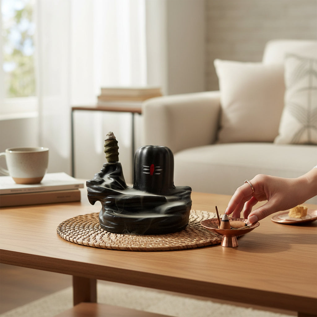 Shivling Smoke Fountain