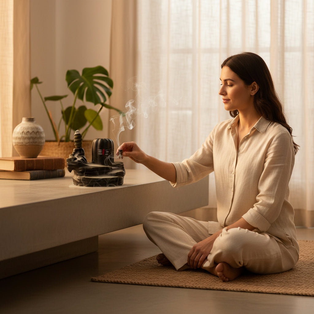 Shivling Smoke Fountain