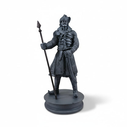 Maharana Pratap Statue – 6 Inch Rajput Warrior Idol with Spear &amp; Sword | Premium Resin Showpiece for Home &amp; Office Decor, Rajasthan Heritage Gifting