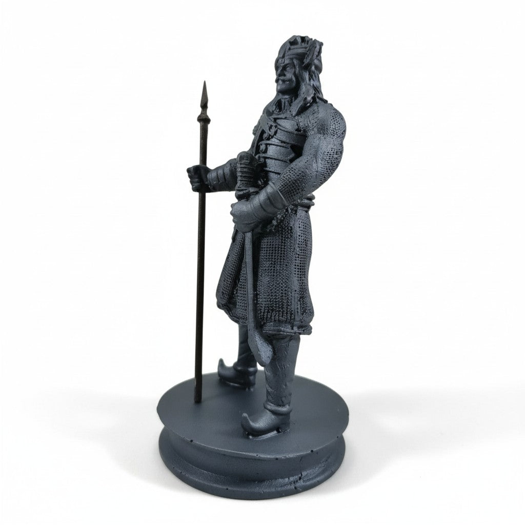 Maharana Pratap Statue – 6 Inch Rajput Warrior Idol with Spear &amp; Sword | Premium Resin Showpiece for Home &amp; Office Decor, Rajasthan Heritage Gifting