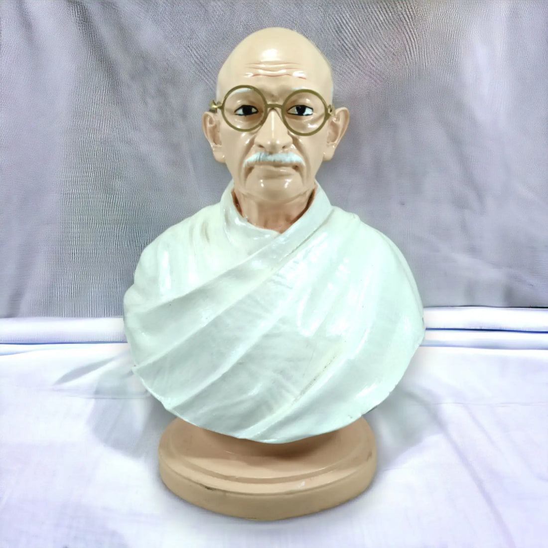 Mahatma Gandhi Resin Artwork: Handcrafted Symbol of Truth and Equality