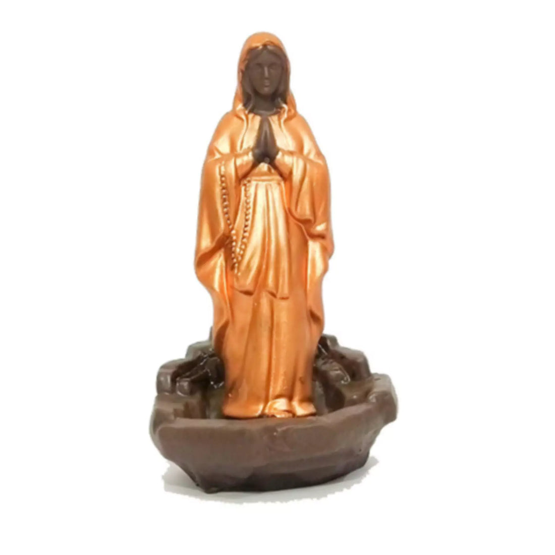 Mother Mary Smoke Resin Statue