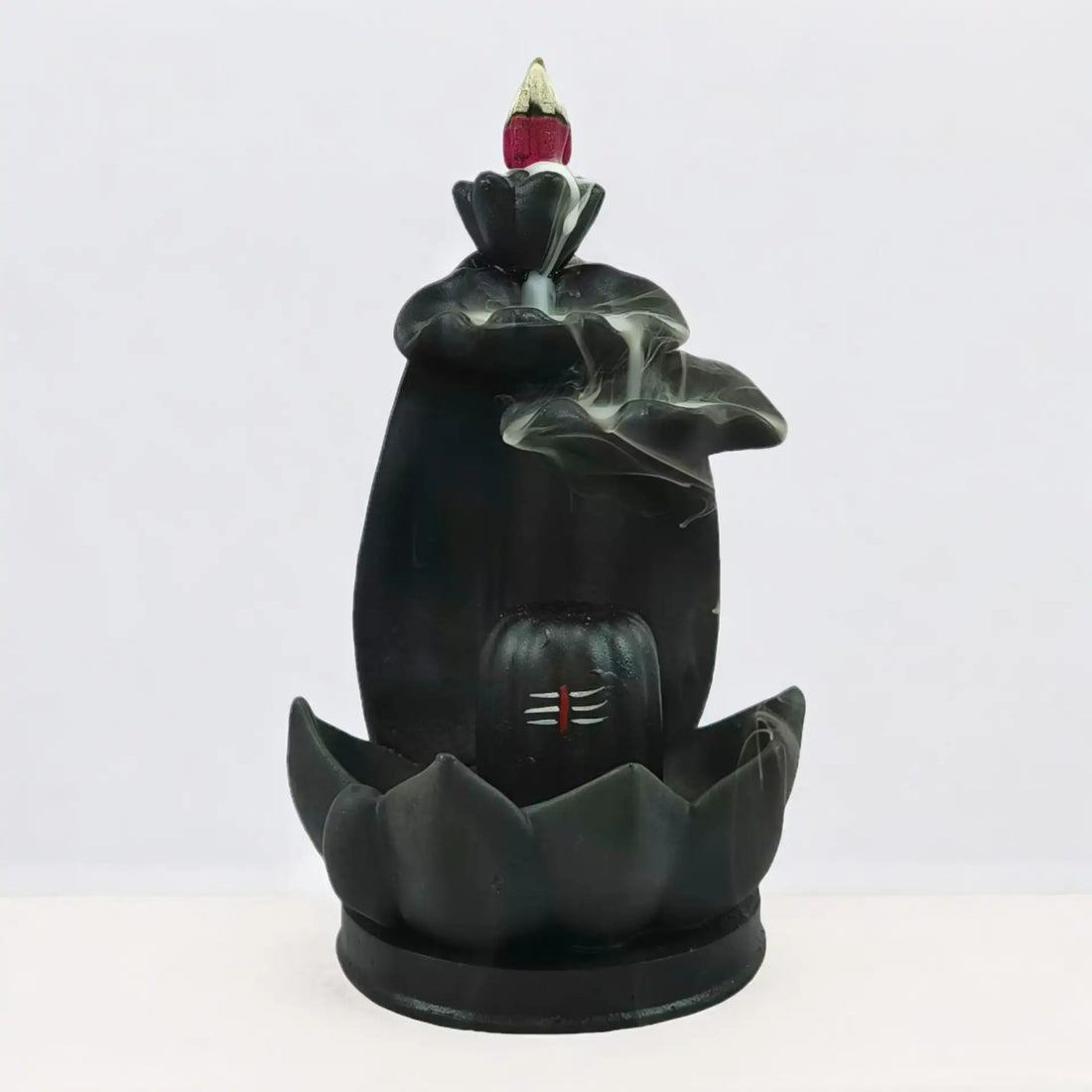 Shiva Lingam Smoke Backflow Incense Holder