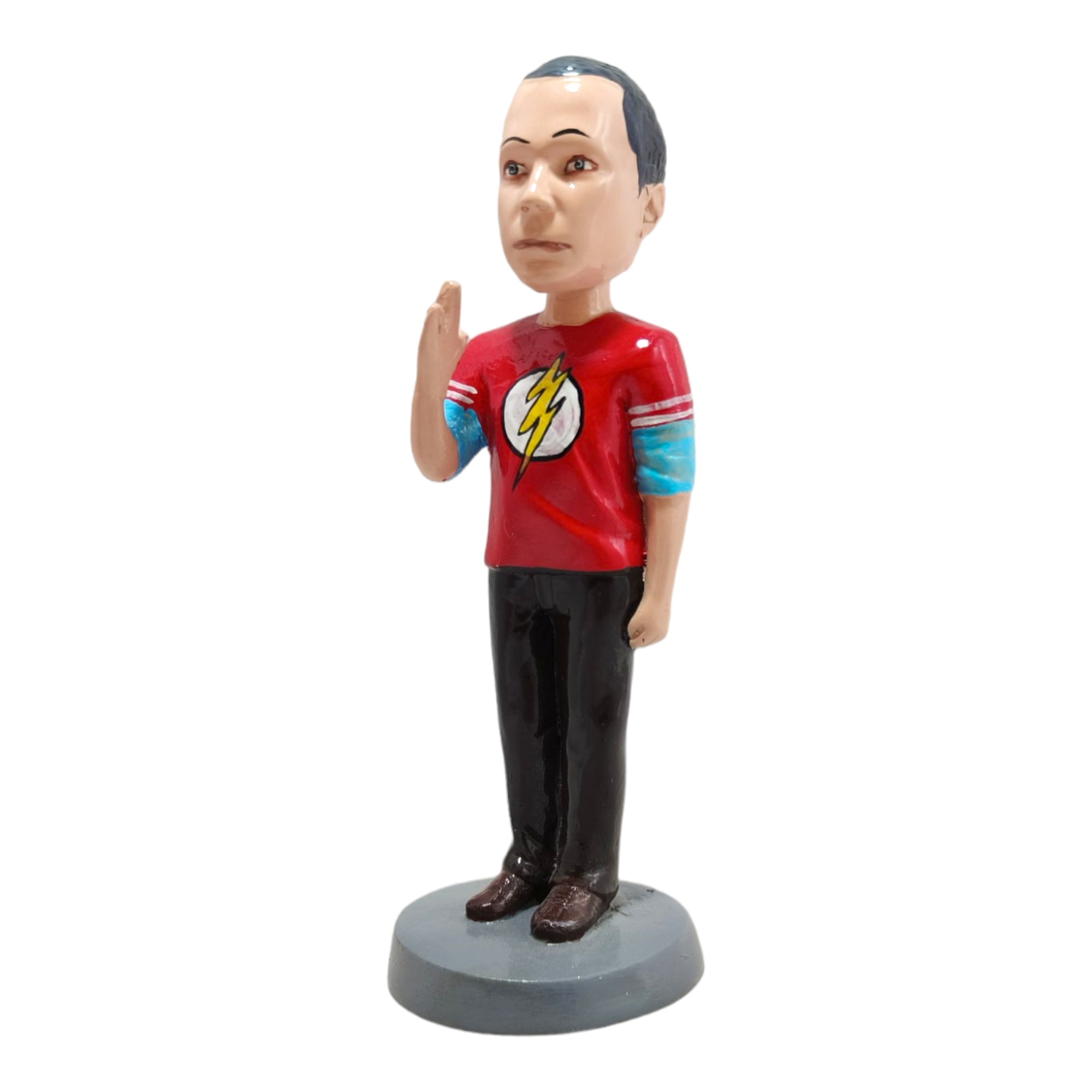 Sheldon Cooper Bobblehead - Fun The Big Bang Theory Figurine for Home &amp; Office Decor