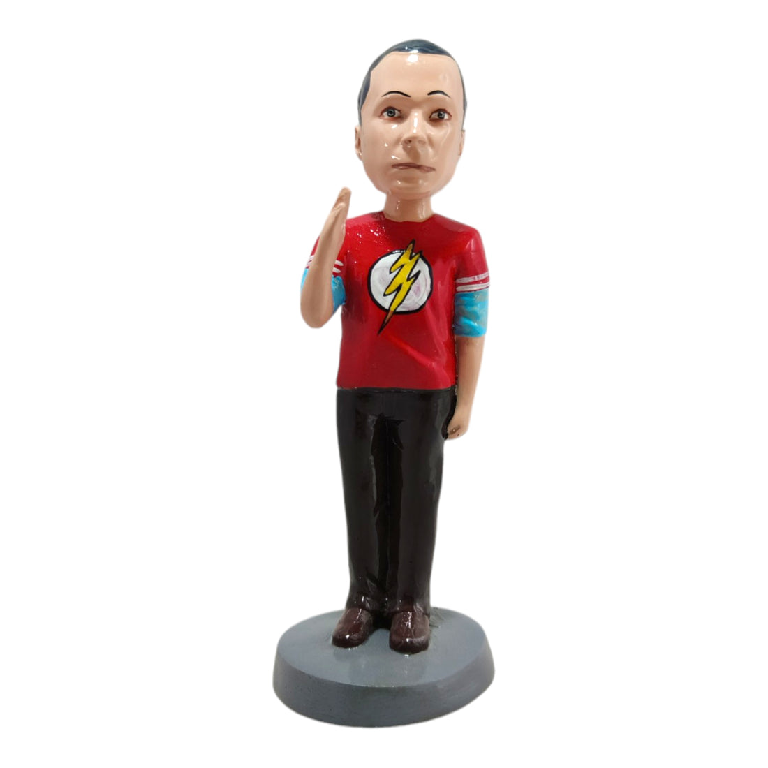 Sheldon Cooper Bobblehead - Fun The Big Bang Theory Figurine for Home &amp; Office Decor