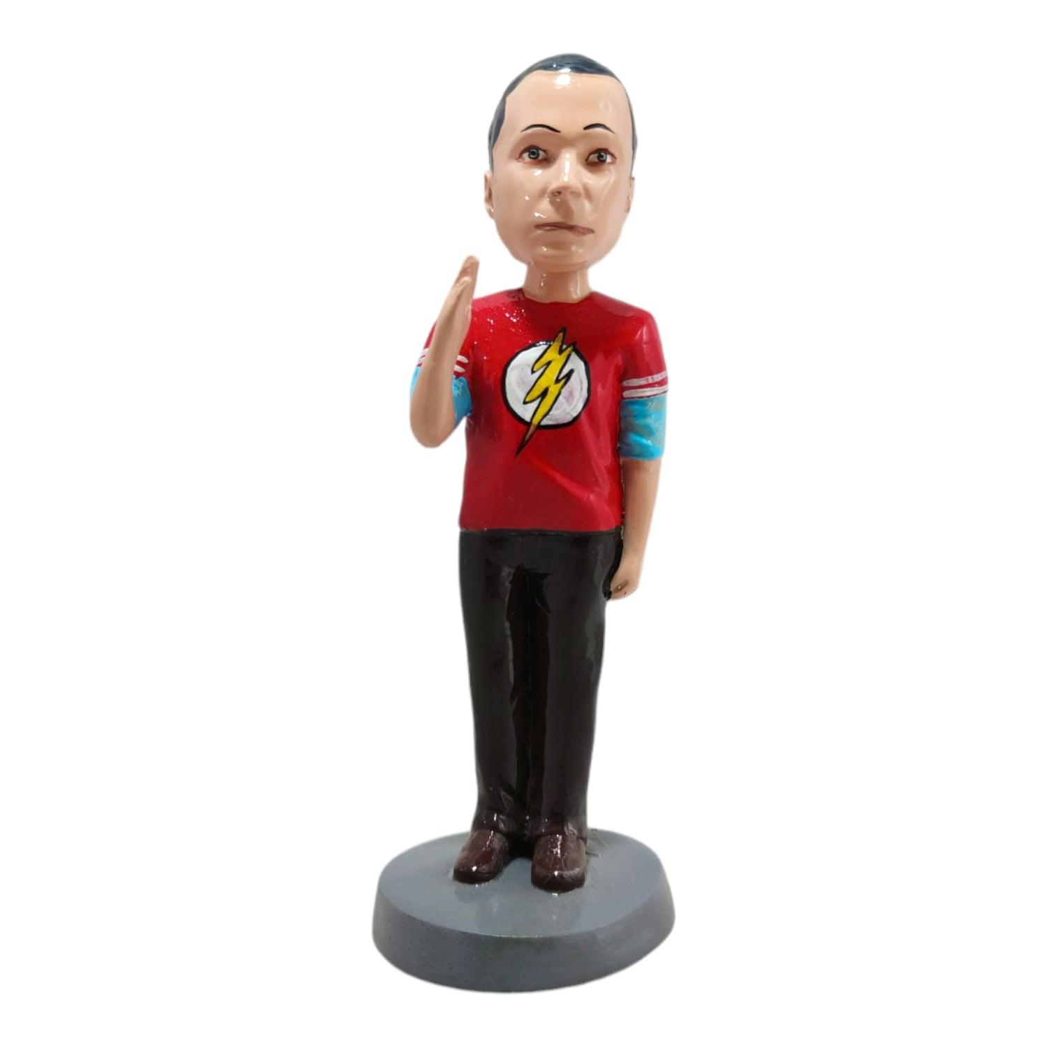 Sheldon Cooper Bobblehead - Fun The Big Bang Theory Figurine for Home &amp; Office Decor